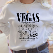 Aangepaste Las Vegas Bachelorette Party gepersonal Trui