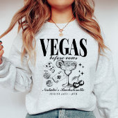 Aangepaste Las Vegas Bachelorette Party gepersonal Trui