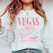 Aangepaste Las Vegas Bachelorette Party gepersonal Trui