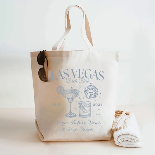 Aangepaste Las Vegas vrijgezellenfeest Persoonlijk Tote Bag