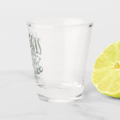 Aangepaste Las Vegas vrijgezellenfeest verjaardags Shot Glas (Rechts)