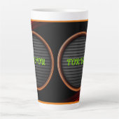 Aangepaste latte Mok Design | Uniek gepersonalisee (Voorkant)