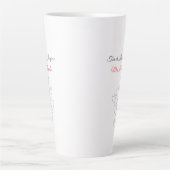 Aangepaste Latte 'Teach Love Inspire' voor kleuter Mok (Voorkant)