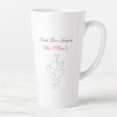 Aangepaste Latte 'Teach Love Inspire' voor kleuter Mok (Rechts)