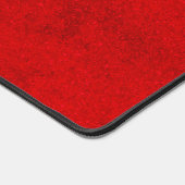 Aangepaste Lava Red Desk Mat - Bold & Fiery (Hoek)