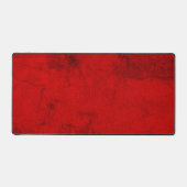 Aangepaste Lava Red Desk Mat - Bold & Fiery (Voorkant)