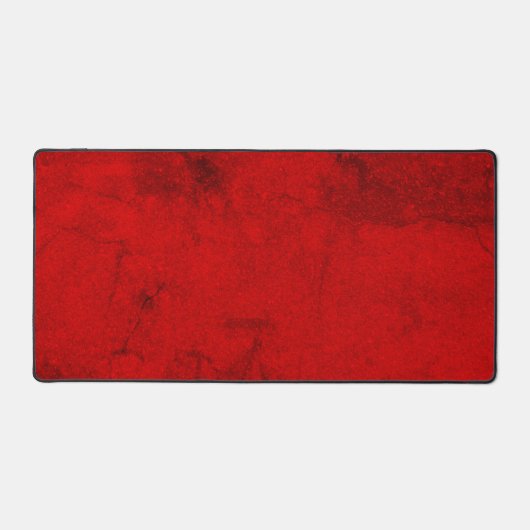 Aangepaste Lava Red Desk Mat - Bold & Fiery (Voorkant)