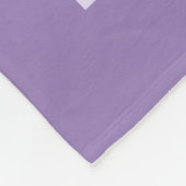 Aangepaste Lavendel 14 Foto Keepsake Quinceañera F Fleece Deken (Hoek)