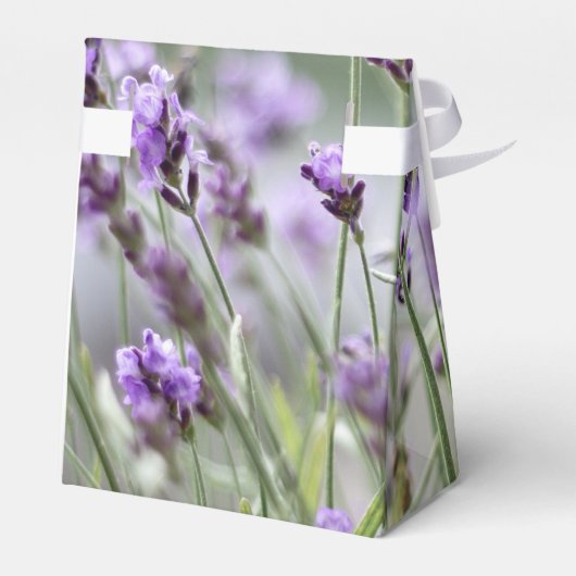 Aangepaste Lavendel Boheemse Trouwgunstdozen Bedankdoosjes (Achterkant)