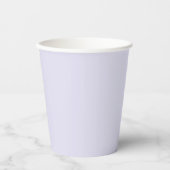 Aangepaste Lavendel Paper Cups - Bulk Event Drinkw Papieren Bekers (Voorkant)