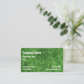 Aangepaste Lawn Care Visitekaartje (Staand voorkant)