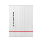 Aangepaste led-laptop notitieblok (Linkerzijde)