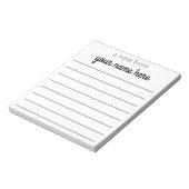 Aangepaste led-laptop notitieblok (Linkerzijde)