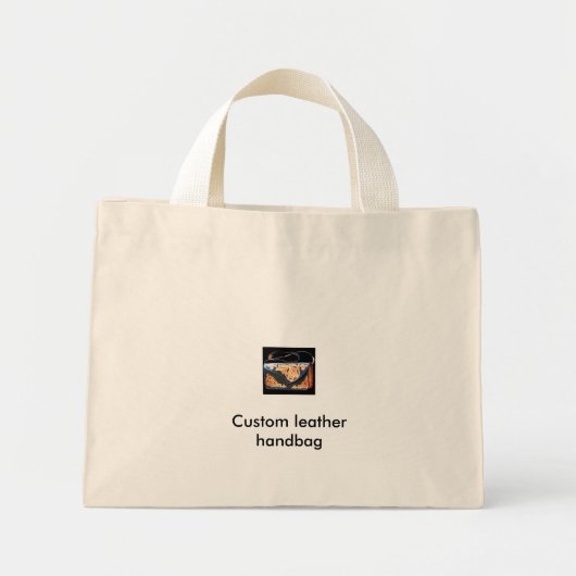 Aangepaste lederen handtas (Voorkant)