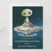 Aangepaste Leeftijd Buitenaardse Invasie Buitenrui Kaart (Voorkant)