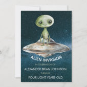 Aangepaste Leeftijd Buitenaardse Invasie Buitenrui Kaart (Voorkant)