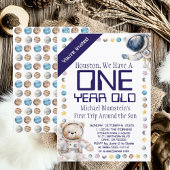 Aangepaste Leeftijd Buitenruimte Verjaardagsfeest  Kaart