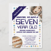 Aangepaste Leeftijd Buitenruimte Verjaardagsfeest  Kaart (Voorkant)