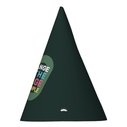 Aangepaste leeftijd en naam Grappig Senior Verjaar Feesthoedjes (Rechts)