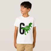 Aangepaste Leeftijd Gepersonaliseerde Verjaardag D T-shirt (Voorkant volledig)