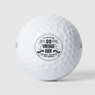 Aangepaste leeftijd  kerel golfballen