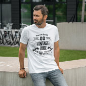 Aangepaste leeftijd  kerel t-shirt