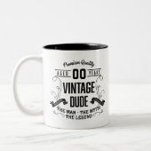 Aangepaste leeftijd kerel tweekleurige koffiemok (Links)