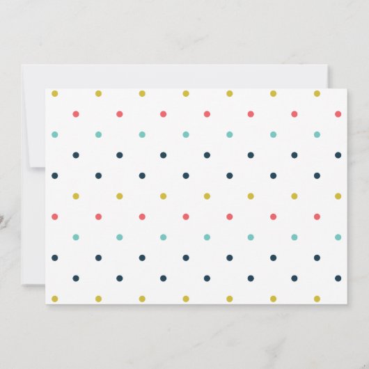 Aangepaste leeftijd olifant Birthday Party | Geboo Kaart (Achterkant)