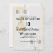 Aangepaste leeftijd Race Auto Track Sport Verjaard Kaart (Voorkant)