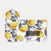 Aangepaste leemon Greenery Product Cadebox | Verpa Bedankdoosjes (Uitgevouwen)