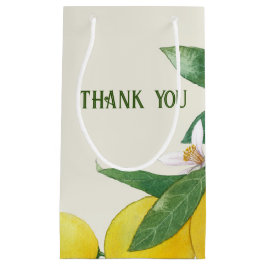 Aangepaste leemon Leaf Bedankt voor kleine cadeaut Klein Cadeauzakje