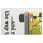 Aangepaste leerbus stof (Fat Quarter)