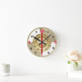 Aangepaste leerklok voor klasse ronde klok (Huis)