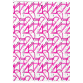 Aangepaste leerkrachten Roze Wiskunde-gereedschapp Klembord (Achterkant)