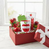 Aangepaste leerlingappel mok