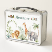 Aangepaste Leeuw Giraffe en Olifant Jungle (Voorkant)