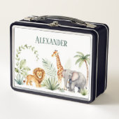 Aangepaste Leeuw Giraffe en Olifant Jungle (Voorkant)