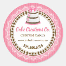 Aangepaste legante verpakking Classic Round Sticke