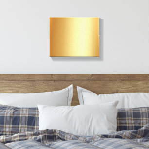 Aangepaste lege gouden achtergrond voor uw foto-lo canvas afdruk