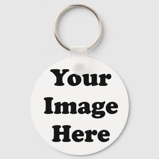 Aangepaste lege Sjabloon Sleutelhanger (Voorkant)