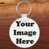 Aangepaste lege Sjabloon Sleutelhanger (Voorkant)