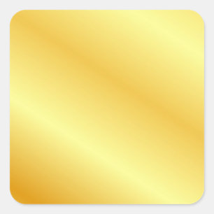 Aangepaste lege Sjabloon Tekst toevoegen Monogram  Vierkante Sticker