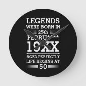 Aangepaste Legenda zijn geboren op de leeftijd van Ronde Klok (Voorkant)