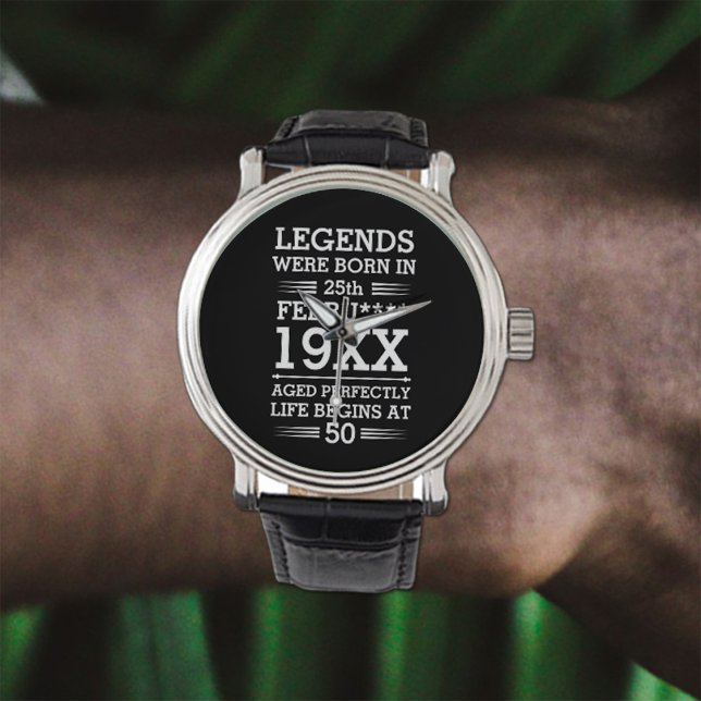 Aangepaste Legenda zijn geboren op maandjaarbasis Horloge (Creator heeft geüpload)
