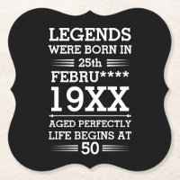 Aangepaste Legenda zijn geboren op maandjaarbasis