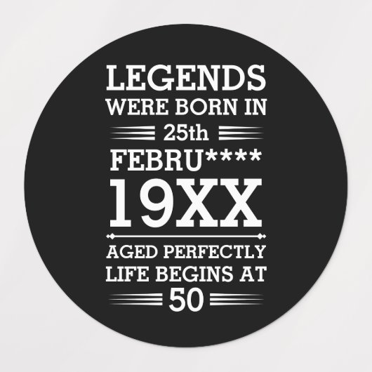 Aangepaste Legenda zijn geboren op maandjaarbasis Labels (Design 1)