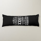 Aangepaste Legenda zijn geboren op maandjaarbasis Lichaamskussen (Voorkant)