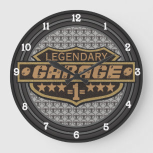 Aangepaste Legendary Garage Grote Klok