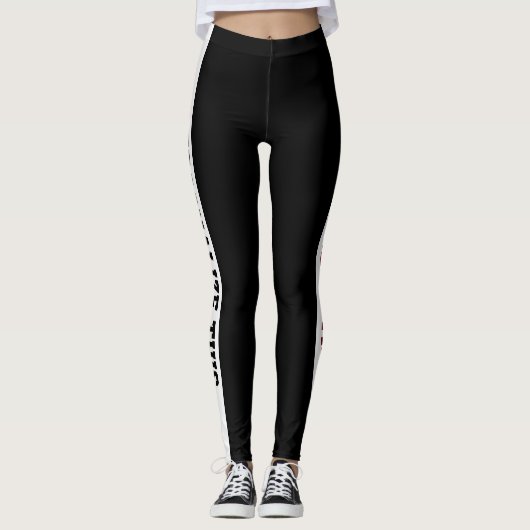 Aangepaste Leggings (Voorkant)