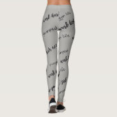 Aangepaste Leggings (Achterkant)